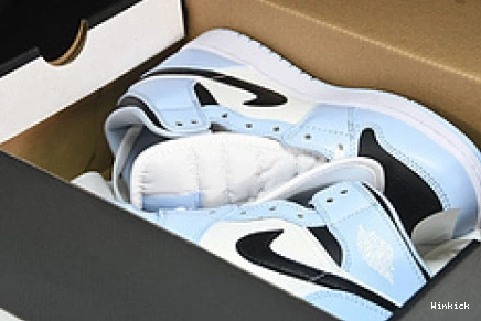 1 Jordan Ice Mid 555112-401 Blue 0814